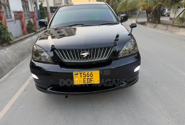 Toyota Harrier 2007 Nyeusi - 1