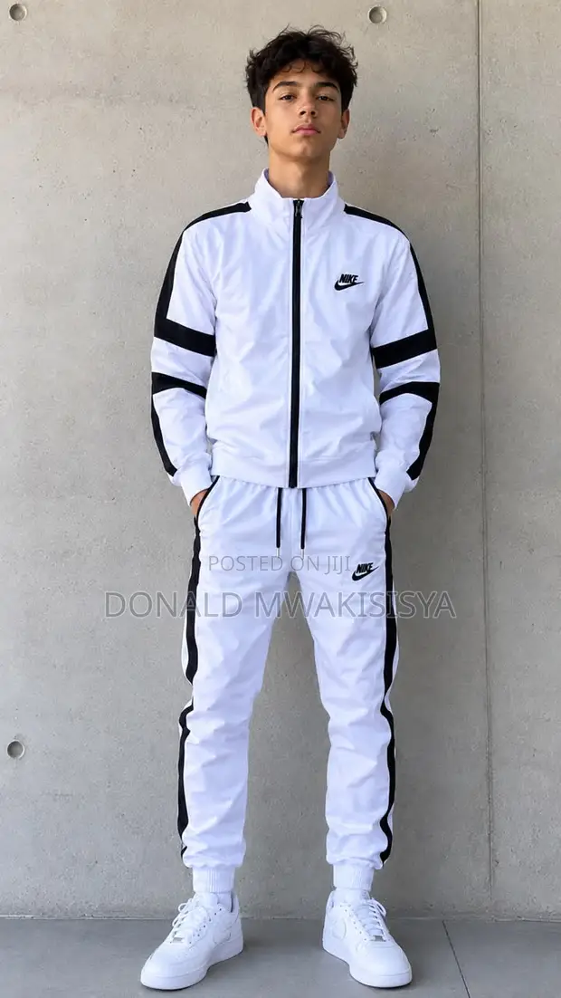 Tracksuits za White Collection - Set ya Vipande 2 - 1