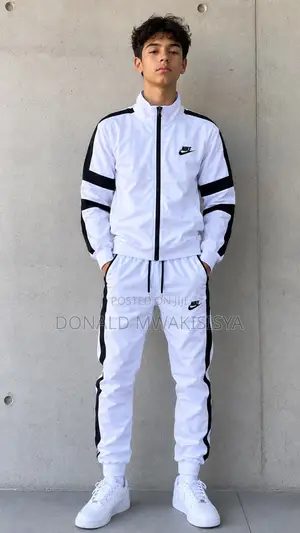 Tracksuits za White Collection - Set ya Vipande 2