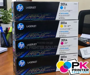 HP 201A Toner Cartridges (CF400A/CF401A/CF402A/CF403A)