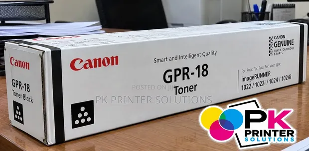 Canon GPR-18 Black Toner Cartridge - 1
