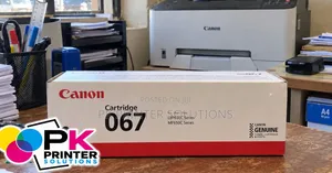 Seti ya Toner ya Canon 067 (Rangi Nyeusi, Cyan, Njano, Magenta)