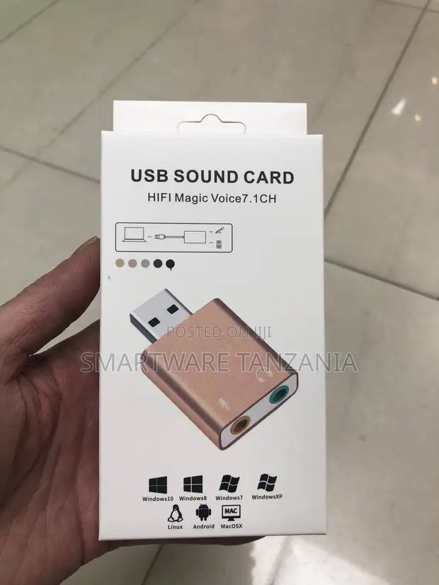 HIFI USB Sound Card Adapter 7.1 Channel - 1