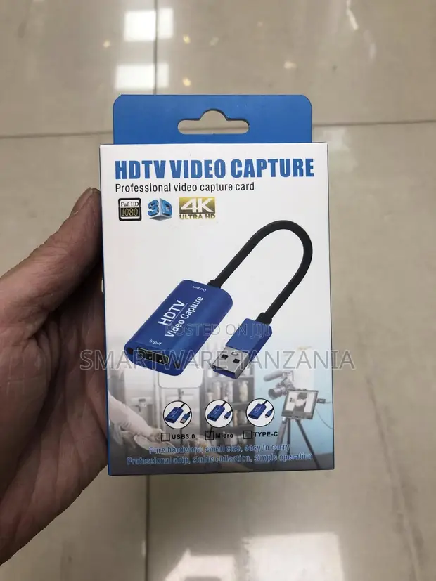 HDTV Video Capture Card USB 3.0 4K Ultra HD Support - 1