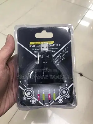 USB Sound Adapter Virtual 7.1 Channel with Dual Mic/Headset