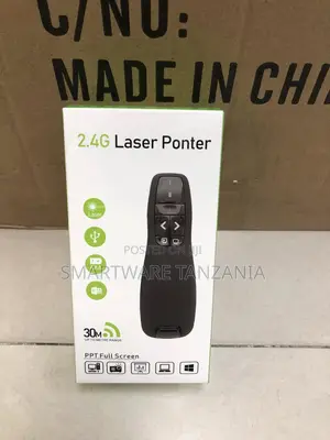 2.4G Laser Pointer Remote Control with 30m Range for PPT Presentations