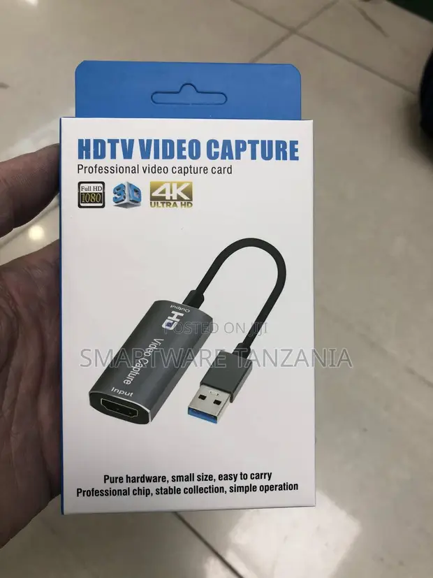 HDTV Video Capture Card HDMI to USB 3.0, 4K Ultra HD - 1
