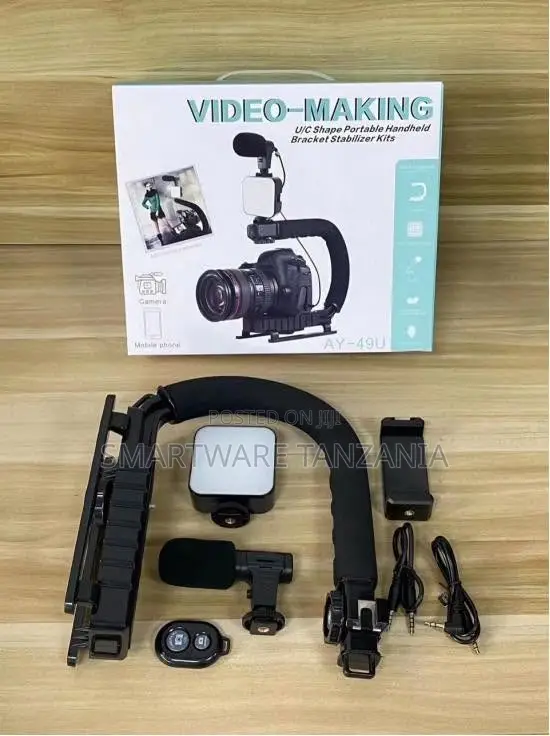 UVC Shape Portable Handheld Stabilizer Kit for Smartphones & Cameras - 1