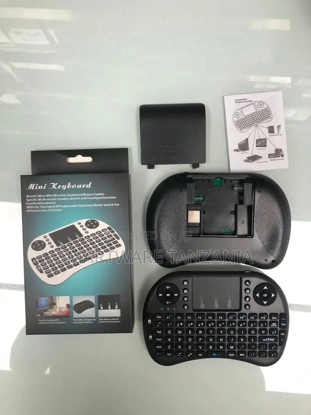 Kibodi na Panya Isiyo na Waya Ndogo na Touchpad - 1