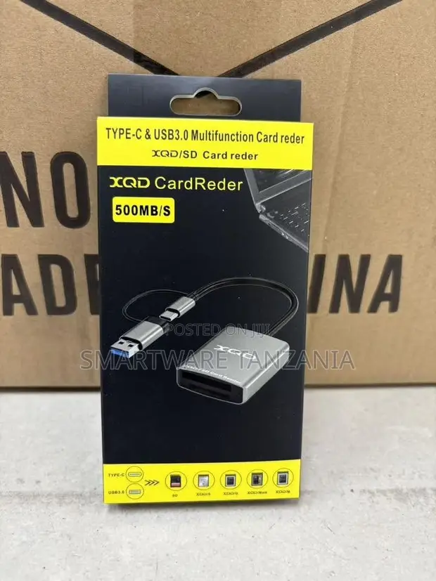 XQD Card Reader Type-C, USB 3.0 - 500MB/s - 1