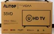 ALITOP 55" Smart VIDAA TV - 4K UHD - 3