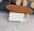 TV Showcase with Coffee Table - Solid Wood - 3