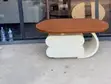 TV Showcase with Coffee Table - Solid Wood - 4