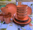 16-Piece Dinnerware Set - Microwave & Dishwasher Safe - 1
