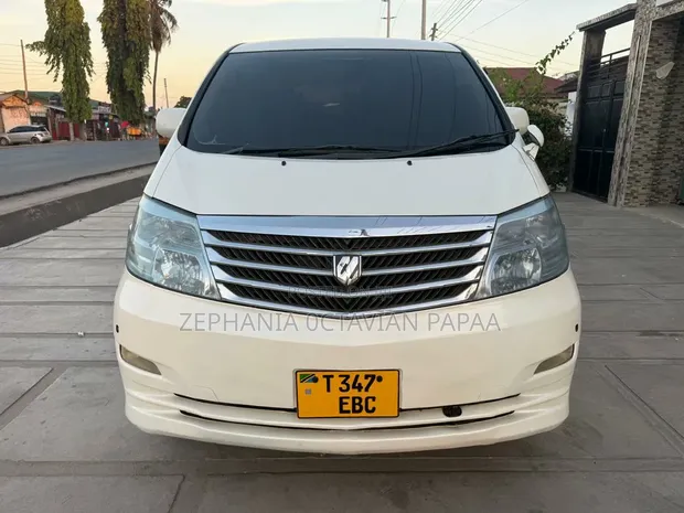Toyota Alphard 2005 White - 1