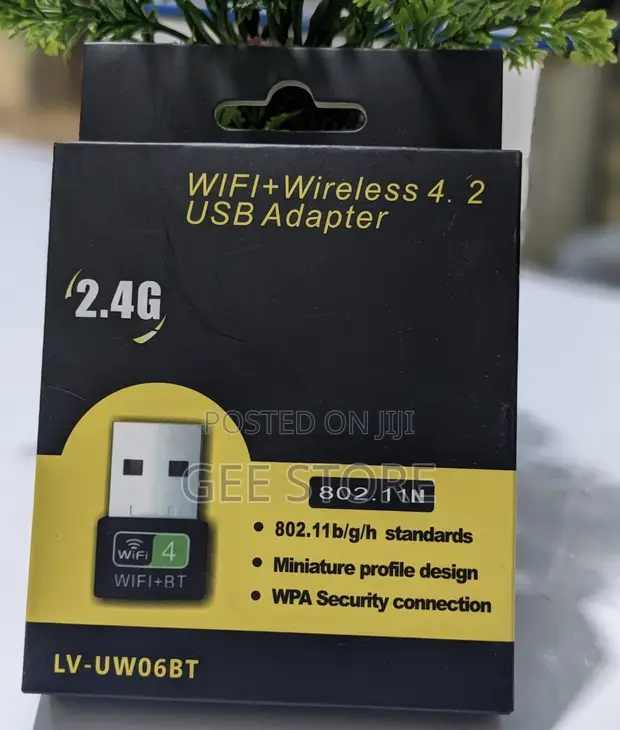 LV-UW06BT Wi-Fi + Bluetooth 4.2 USB Adapter - 1