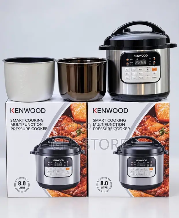 Kenwood Smart Multifunction Pressure Cooker (8L, 1000W) - 1