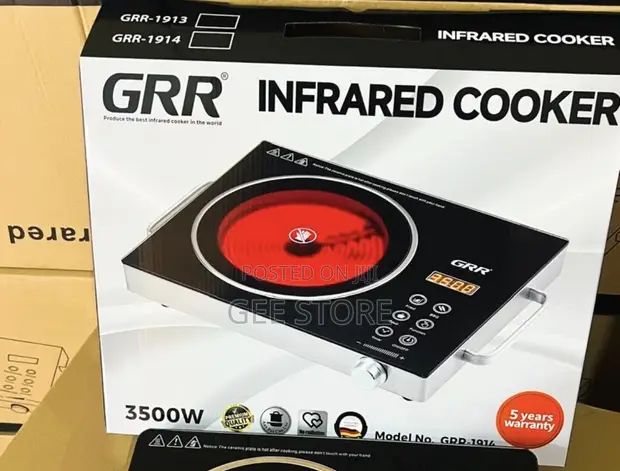 GRR-1914 3500W Infrared Electric Cooktop - 1