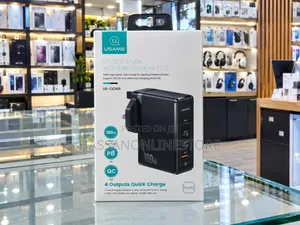USAMS 100W 4-Port GaN Fast Charger (US-CC166 T51)