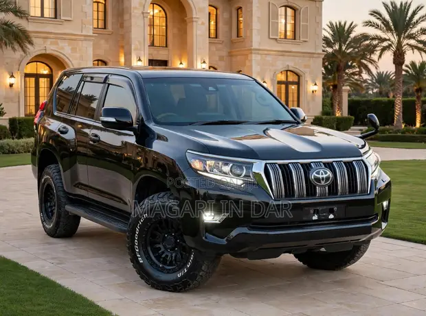 Toyota Land Cruiser Prado 2020 Nyeusi - 1