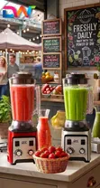 Digiwave Blender ya Kibiashara 4L na Timer - Motor Halisi ya Copper - 1