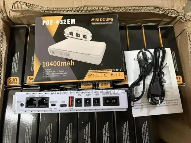 Mini DC UPS Power Supply 10400mAh (5V, 9V, 12V) - 1