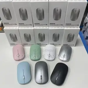 Wireless Ergonomic Mouse with USB Receiver - Multiple Colors