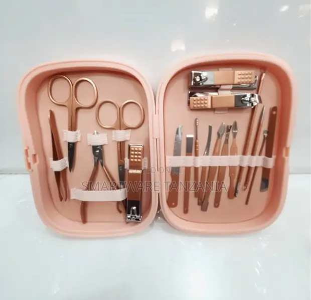 20-Piece Manicure & Pedicure Set in Portable Case - 1