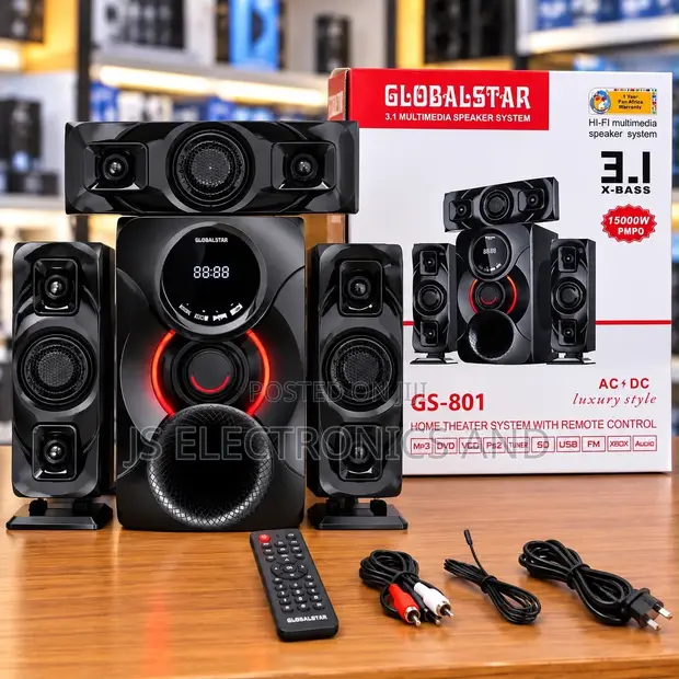 Globalstar GS-801 Subwoofer Speaker System - 1