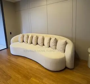 SofaSofa 3-Seater Sofa - White Fabric