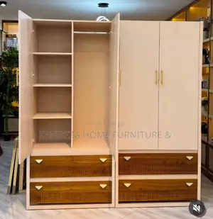 Woodstock 4-Door Wardrobe - Solid Wood