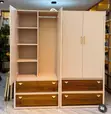 Woodstock 4-Door Wardrobe - Solid Wood - 2