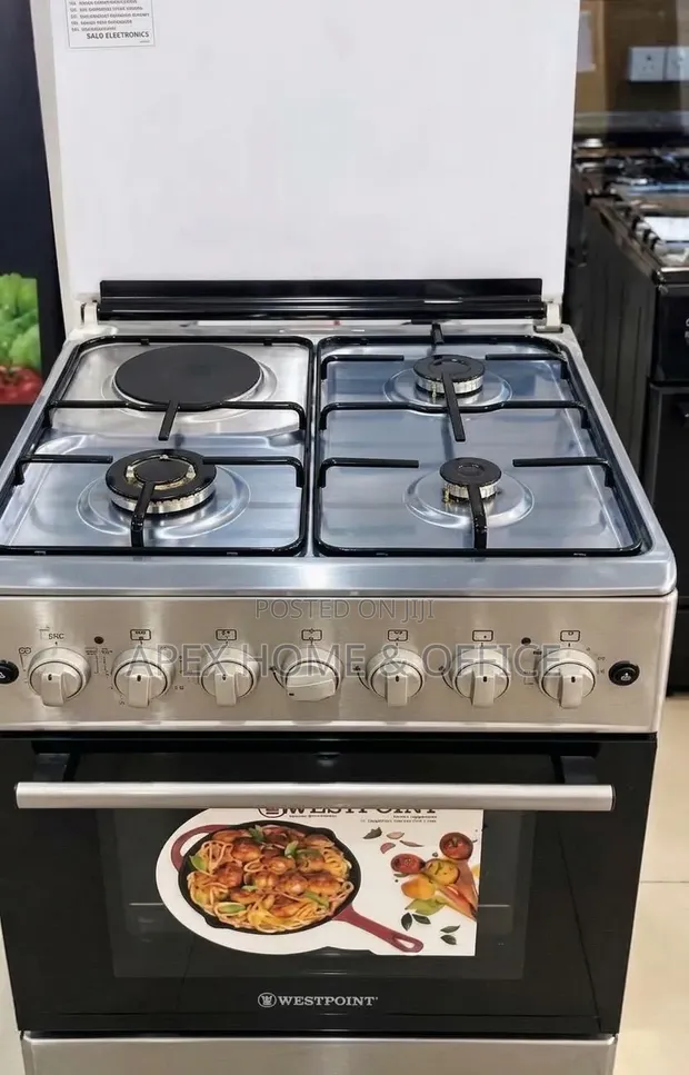 Westpoint 60x60 Electric Oven with Gas Burners - 1