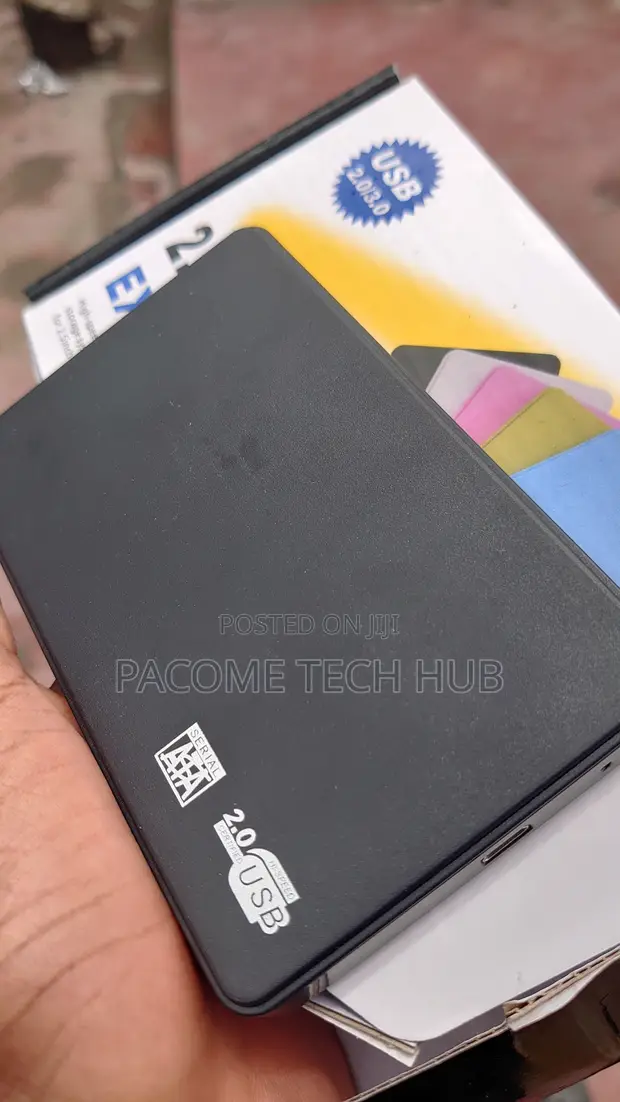 Toshiba 500GB External SSD with Case - 1