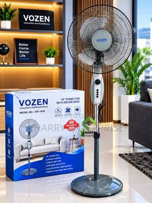 VOZEN 16-Inch Floor Stand Fan, 4-Speed