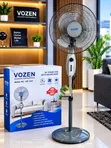 VOZEN 16-Inch Floor Stand Fan, 4-Speed - 1
