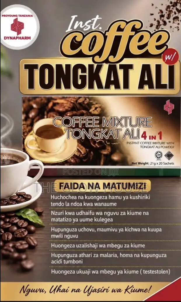 Instant Coffee Mixture with Tongkat Ali 4 in 1 - 1