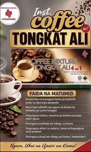 Instant Coffee Mixture with Tongkat Ali 4 in 1