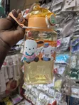 Chupa ya Maji ya Plastiki kwa Watoto - Nyekundu - 2