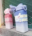 Chupa ya Maji ya Plastiki kwa Watoto - Nyekundu - 3