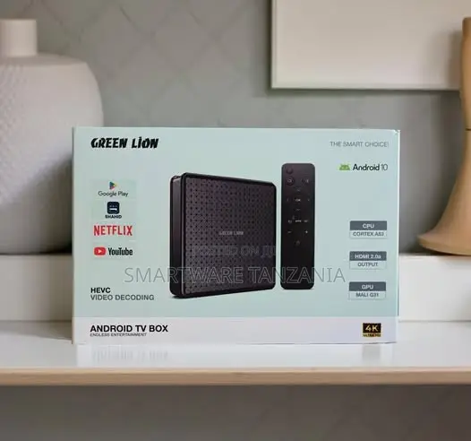 Green Lion Android TV Box 4K HDMI 2.0 - 1