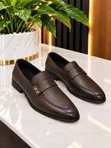 Men's Leather Moccasins - Dior Stickers - 2