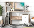 Modern Square Table (White) - 3