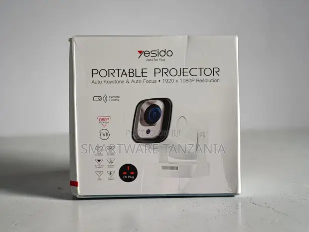 Yesido Projector Portable 1920x1080 Full HD na Remote - 1