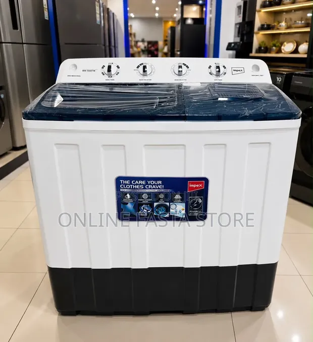 Impex Twin Tub Mashine ya Kufulia - 1