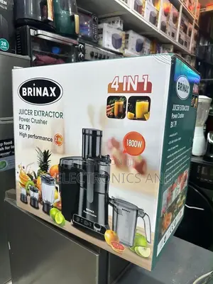 Brinax 4-in-1 Power Crusher Juicer Extractor (BX 79)