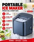 Brand New Portable Ice Maker - 12kg/Hr - 1