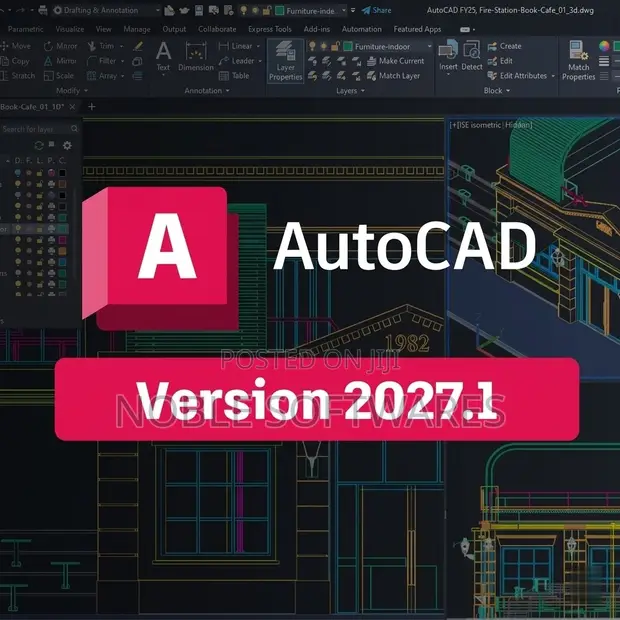 Autodesk AutoCAD 2027.1 Permanent License - 1