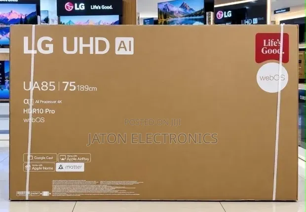 LG 75-Inch UHD TV AU85000 - 1