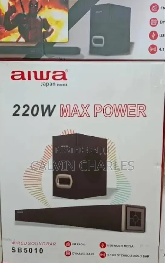 Aiwa 220W 4.1 Channel Soundbar - 1